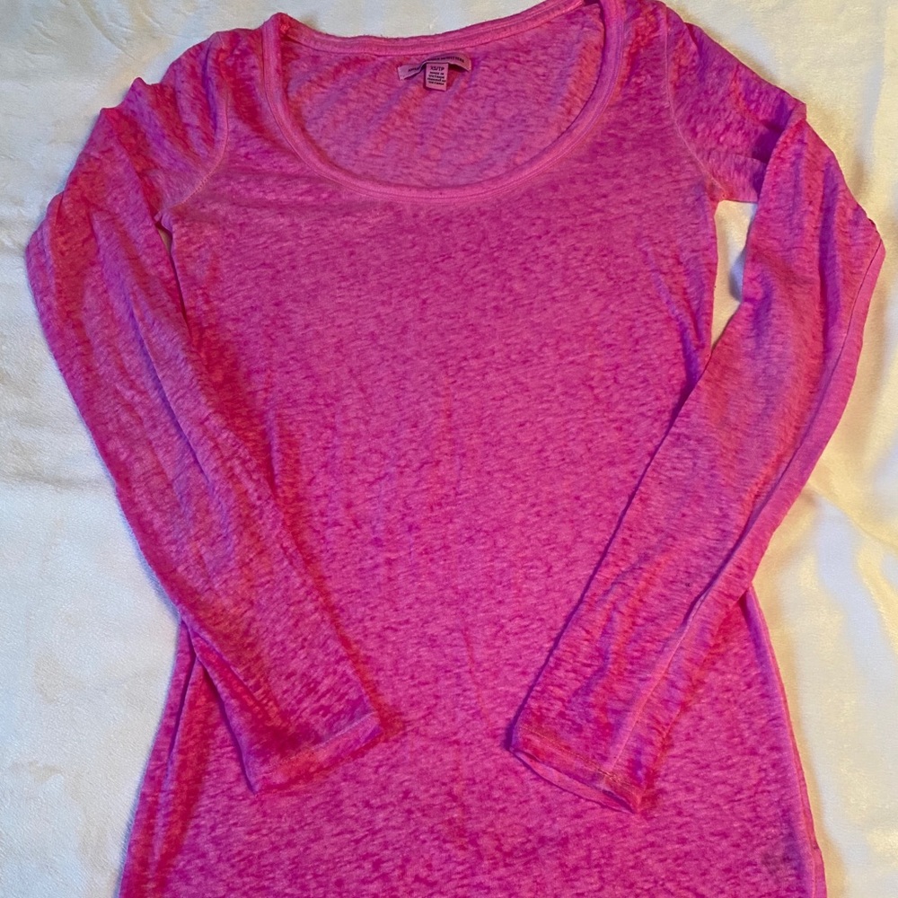American Eagle Pink Long Sleeve
